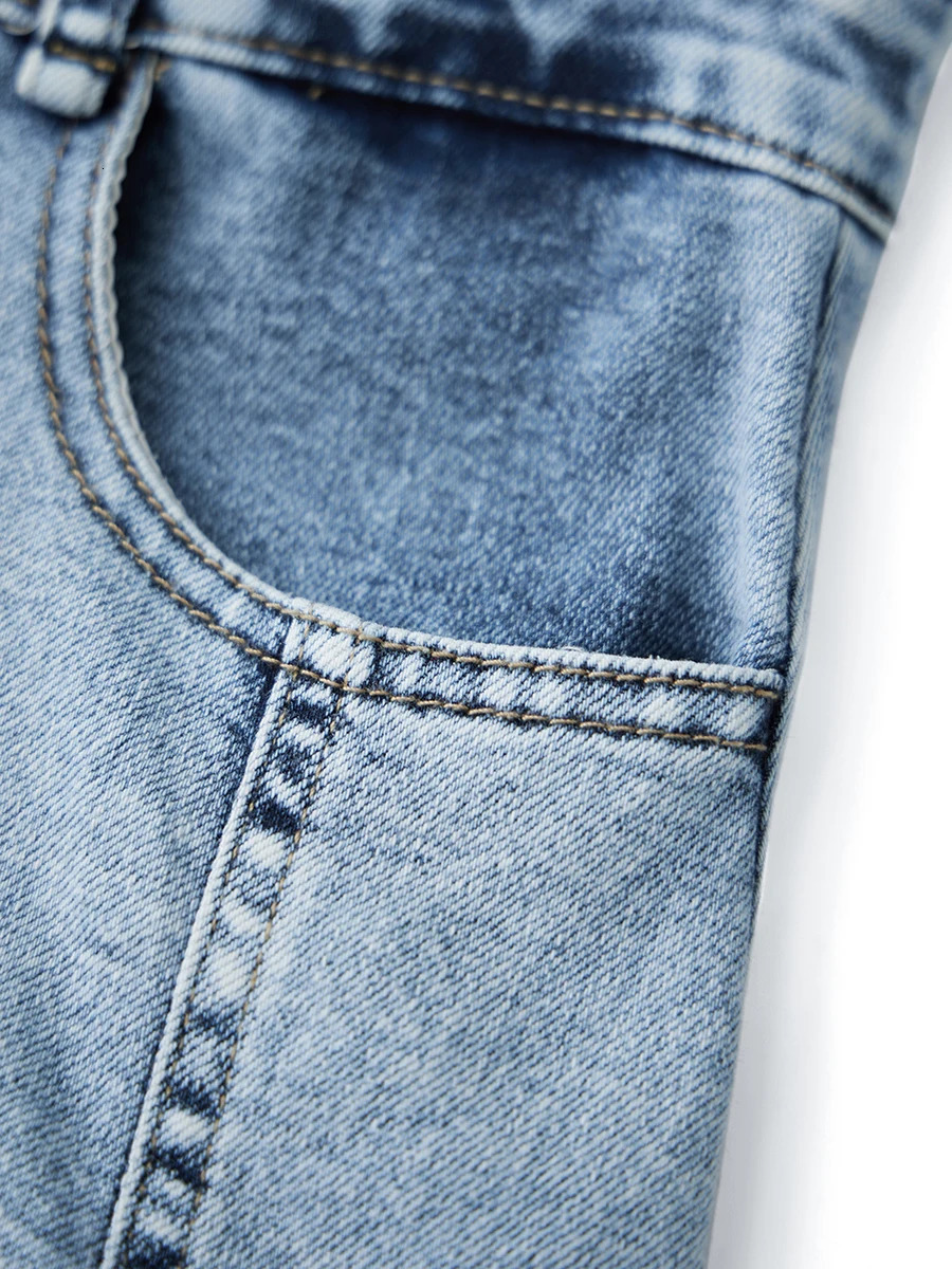 Women s Sleeveless Denim Jumpsuit with Button Up Front and Square Neckline Solid Color Overall Mini Dress for Summer Beachwear 250609