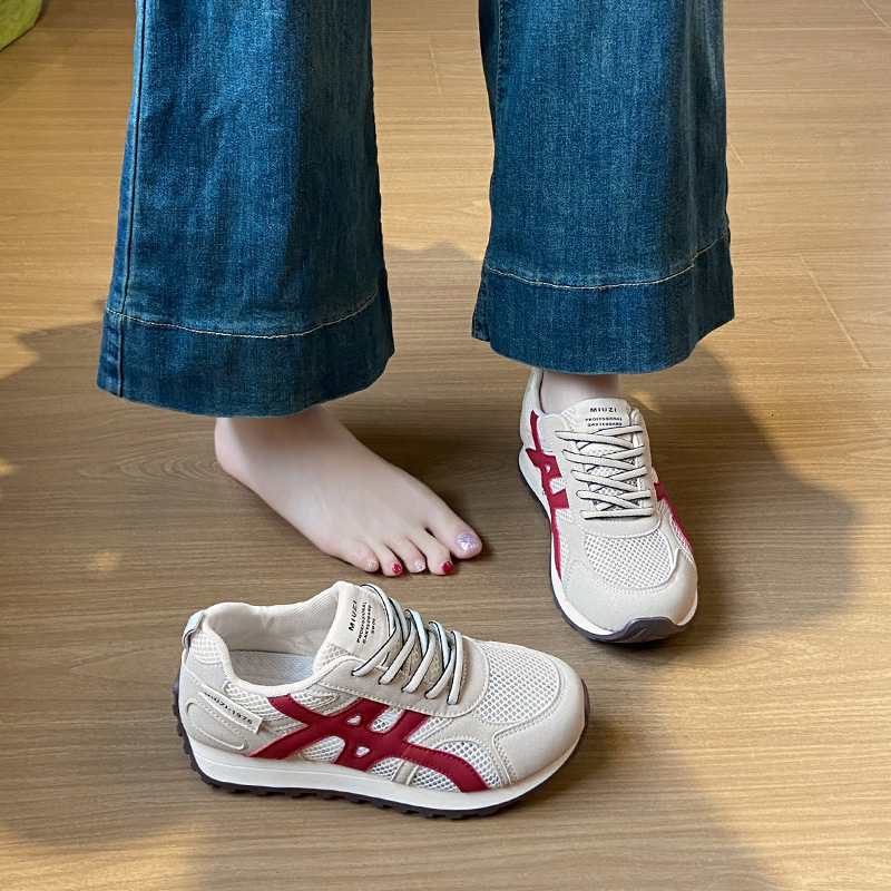 Ddmysports Korean Style New Dad For Women Summer Student Sports Agan Casual Shoes Thick Sole Height Increasing K Outdoor Shoes