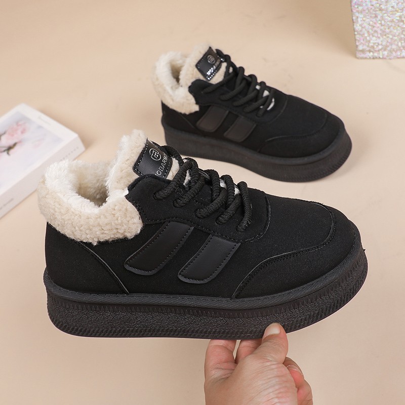 hot Free shipping designer Boots for woman cotton shoes winter new thick soled plush fashionable casual vintage snow boots