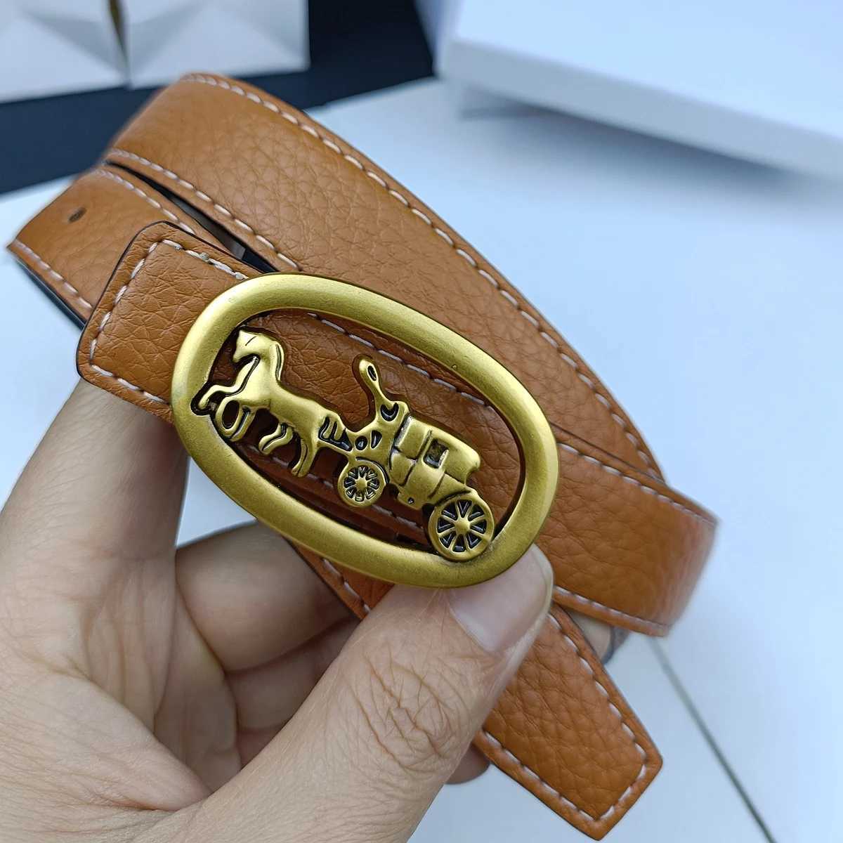 2.5cm Classic Belt Luxury Designer Famous Brand High Quality Leather Hot Wen Belts For Dress X250614