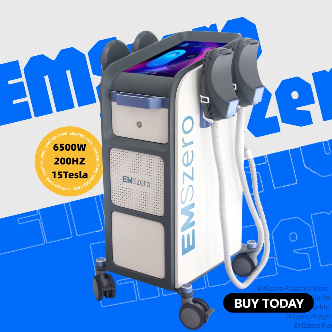 Professional EMSZERO Body Sculpt and Fat Reduction Instrument Tightens The Skin and Shapes The Perfect Curve. Easy To Operate And Multi-Language Inter