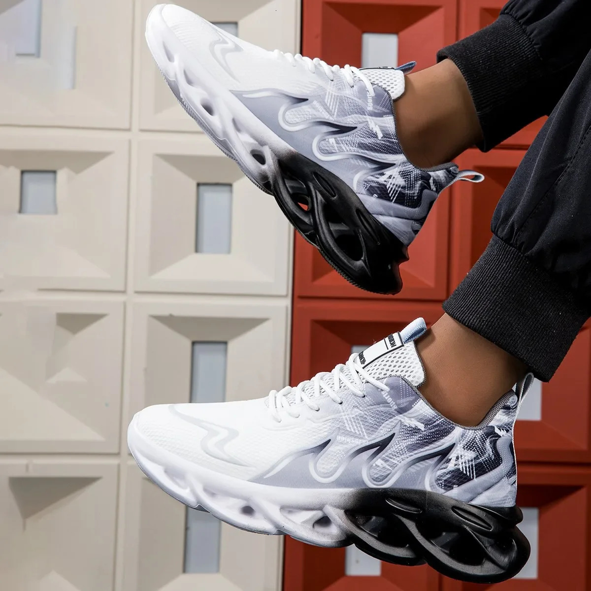 YRZL Womens Sneakers Lightweight Summer Woman Casual Sports Shoes Men Breathable Jogging Trainers Walking Tenis Ladies Shoes 250610