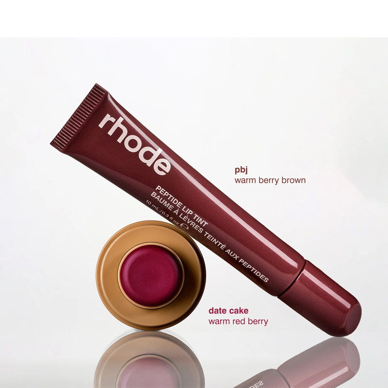 Rhode Lip Gloss date cake + pbj lipstick Color Salted Caramel Rhode Lipstick Silicone Case For iPhone 16 15 14 13 12 11 Pro Max Plus toast raspberry L