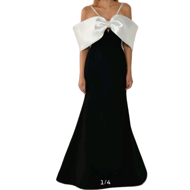 Black Mermaid Prom Dresses 2025 Spaghetti Pearls Satin Bridesmaid Evening Formal Party Second Birthday Engagement Gowns Plus Size Dress For Special Oc