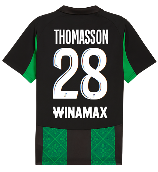 RC Lens 202526 Soccer Jersey Retro Football Kit for Kids Adults SIKORA ARSENE 9798