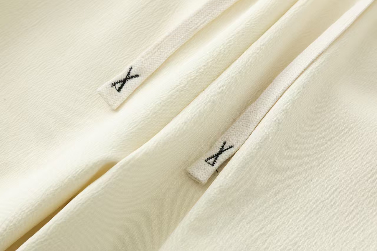 Men's Loose-Fit Cargo Pants with Ankle Tie - Sporty Casual Long Trousers, Summer Thin Style, Trendy Versatile Nine-Point Pants