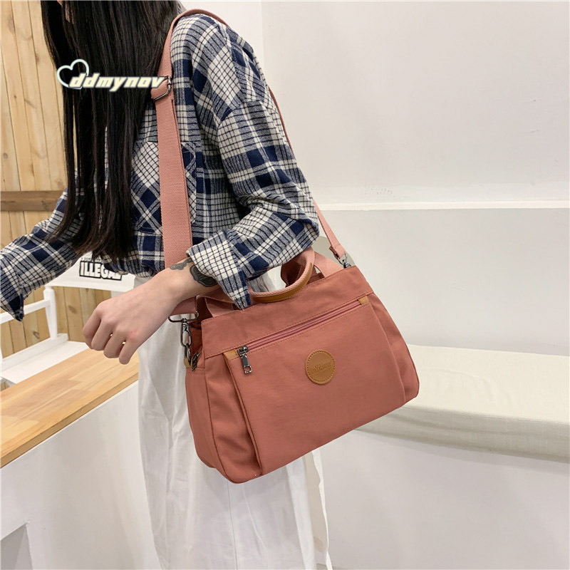 Fashion Casual Ladies Handbag Shoulder Crossbody Women's Commuter Large Capacity Multi-Compartment Bag 078-2 ddmynov