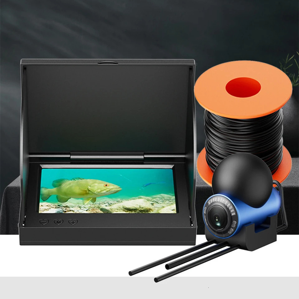 43inch HD Screen Fish Finder 06m500m 220° Wide Angle For Boat Sea Fishing Underwater Camera 250610z