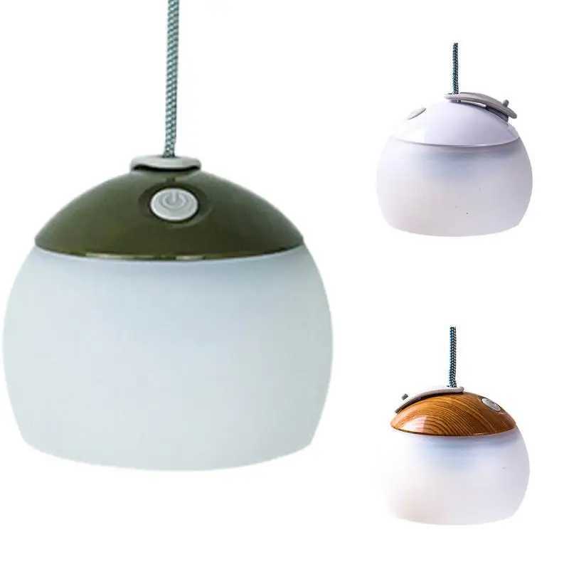 Camping Tent Light With Hook 4 Mode Adjustable LED Light Portable Outdoor Lantern Rechargeable LED Tent Lantern For Fishing Camp W250613