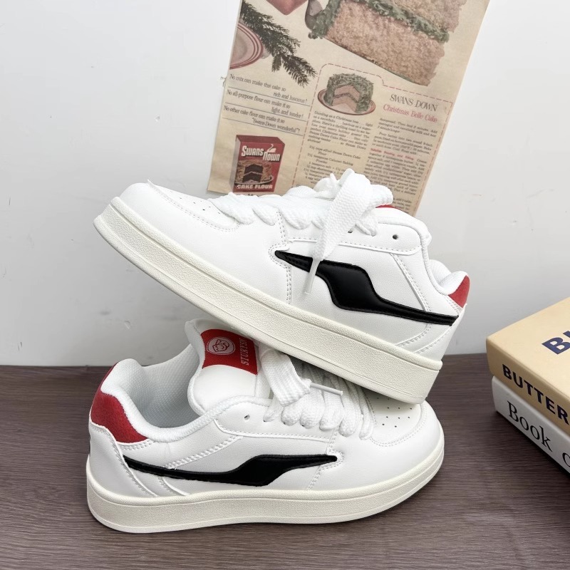 Ddmysports New Spring Korean Style Niche Bread Casual Sneakers For Women Ins Student Versatile Sports White Shoes Outdoor Shoes