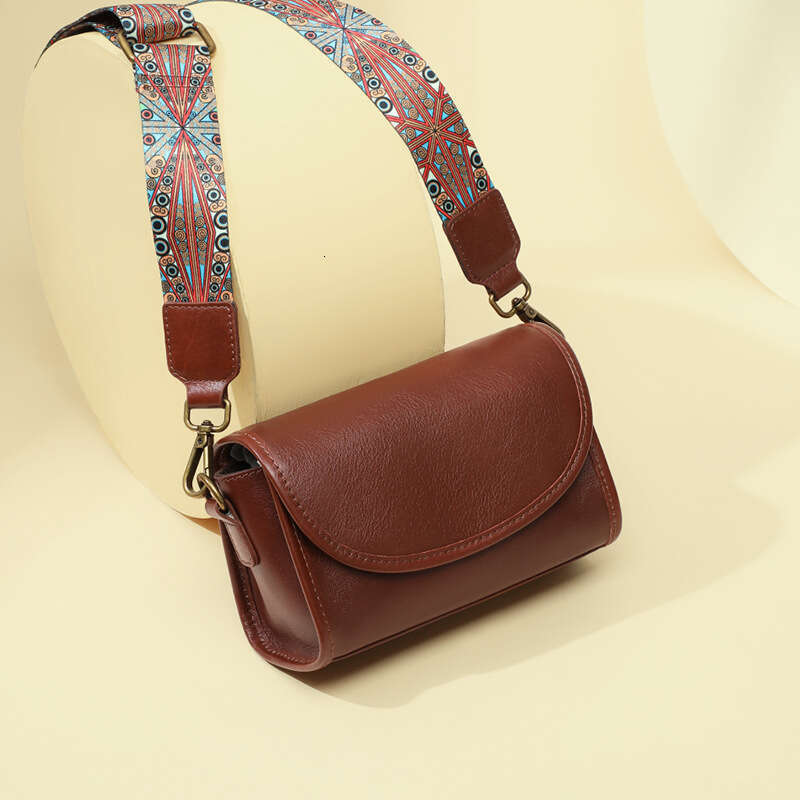 New Women S Crossbody Versatile High Quality Niche Genuine Leather Shoulder Underarm Small Bag