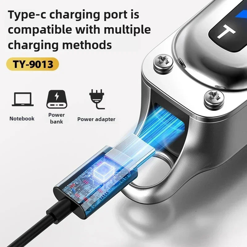 Electric Hairdresser Shaving Head Pusher Electric Pusher Clipper Hair Precision USBCharging Hair Trimmer for Men Home Appliances 250612