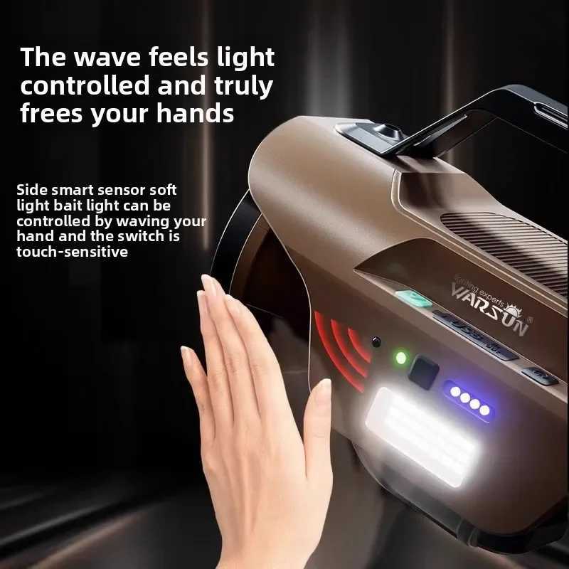 1400LM Dual Light Headlamp with 10 Modes Hand Sensor IPX5 Water Resistant Adjustable Holder for Camping and Hiking 7 sold W250613