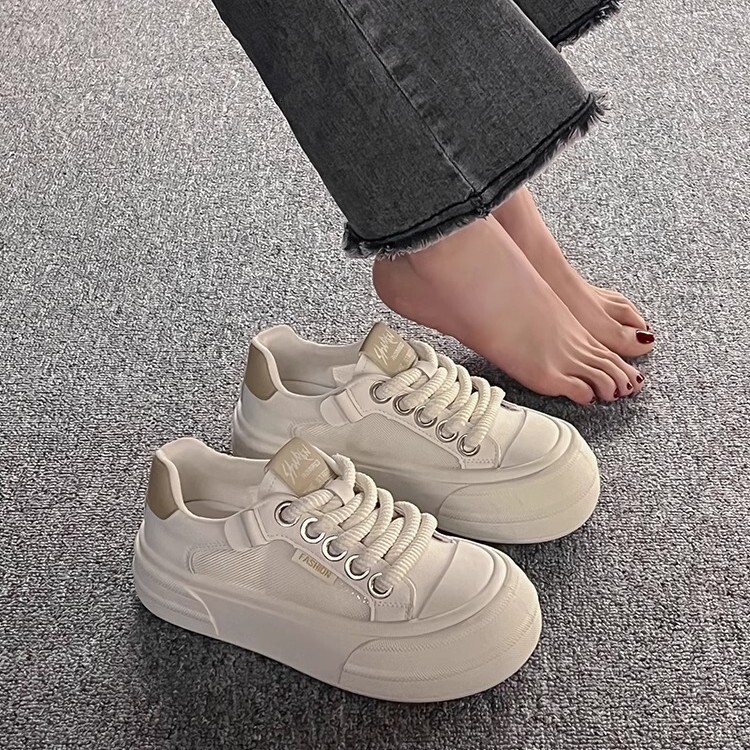 Ddmysports Platform White Sneakers For Women New Summer Casual Versatile Breathable Mesh With Skirt Student Shoes Outdoor Shoes