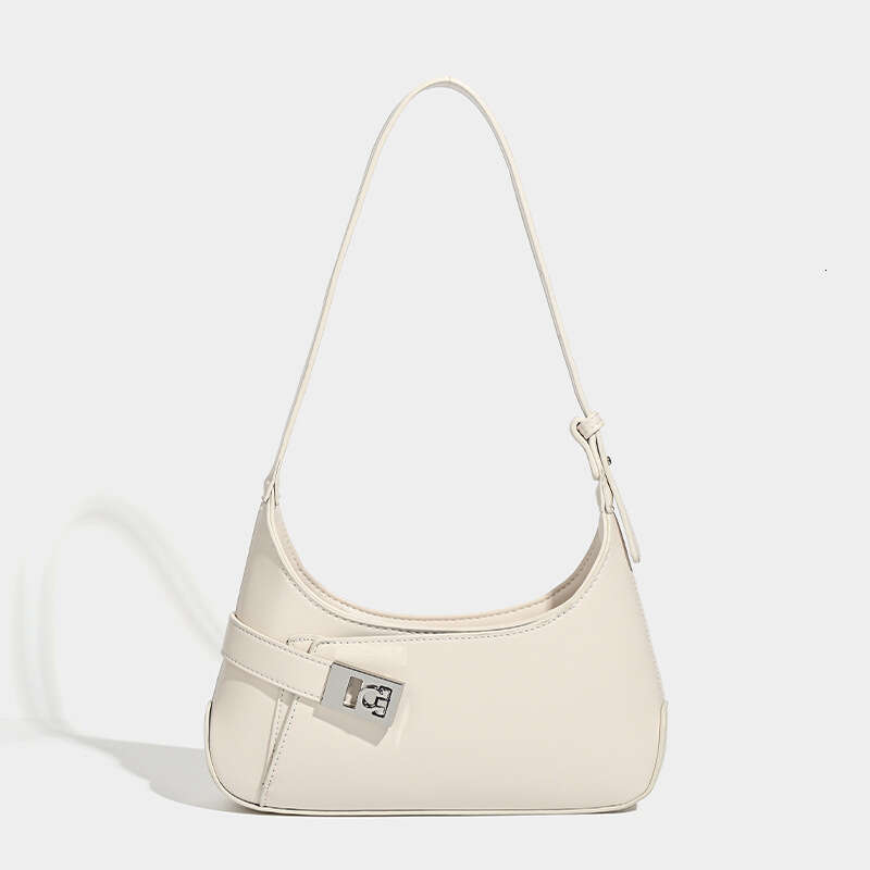 Women's Bag 2025 Summer New High-End Solid Color Versatile Underarm Niche Design Textured Shoulder Handbag