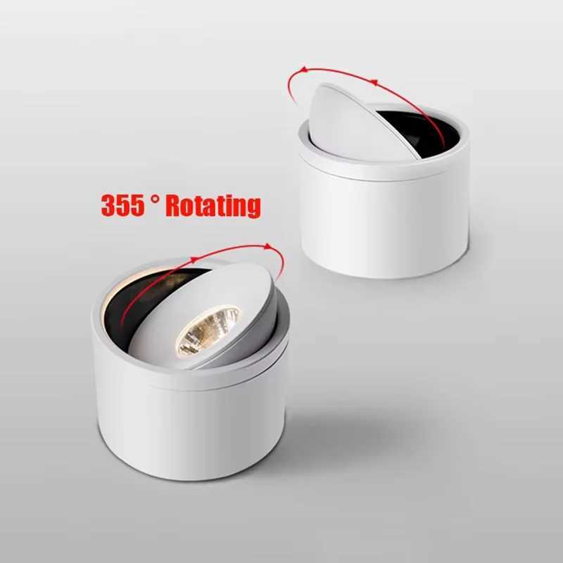 Surface Mounted Dimmable COB LED Downlights 7W 10W 15W 20W 24W Rotatable LED Ceiling Lamp Background Spot Lights Indoor Lighting XJ2500613