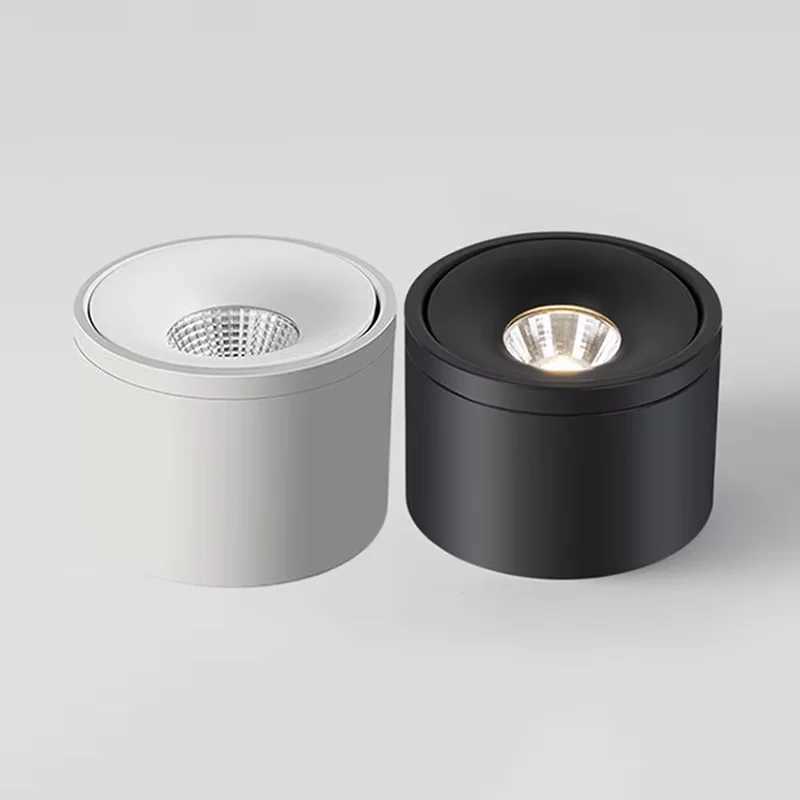 Surface Mounted Dimmable COB LED Downlights 7W 10W 15W 20W 24W Rotatable LED Ceiling Lamp Background Spot Lights Indoor Lighting XJ2500613