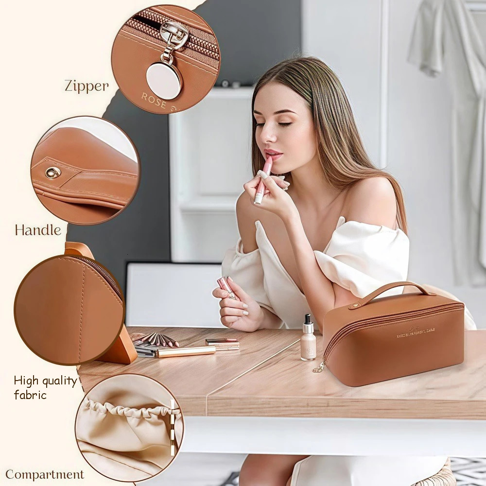 PU Cloud Makeup Bag Pillow Large Capacity Dedicated Portable Box Travel Washroom Cosmetics Storage Bagzwq 250614