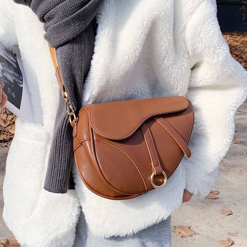 handbag designer bag saddle bag womens crossbody classic shoulder bag PVC leather bags