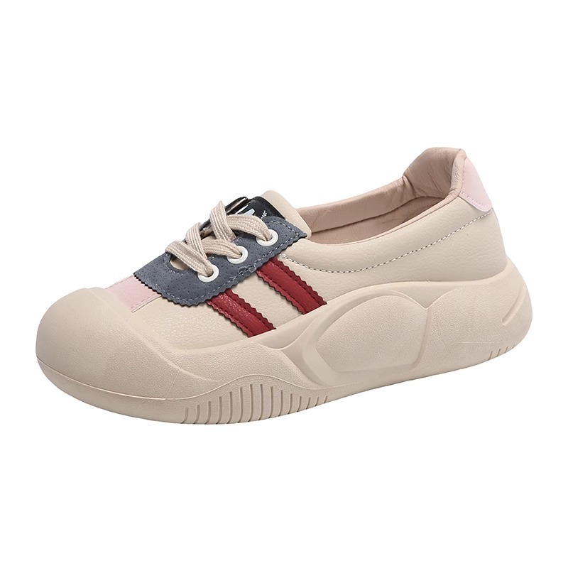 Ddmysports Pregnant Women S Flat Sports New Spring And Autumn Soft Sole Non Slip Leather Casual Shoes For Outdoor Shoes