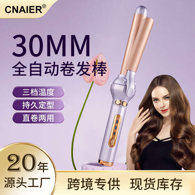 New Automatic Iron, Hair-Friendly, Large Waves, Multi-Functional, Dual-Use Straight and Curling, Electric Curling Iron for Home Use