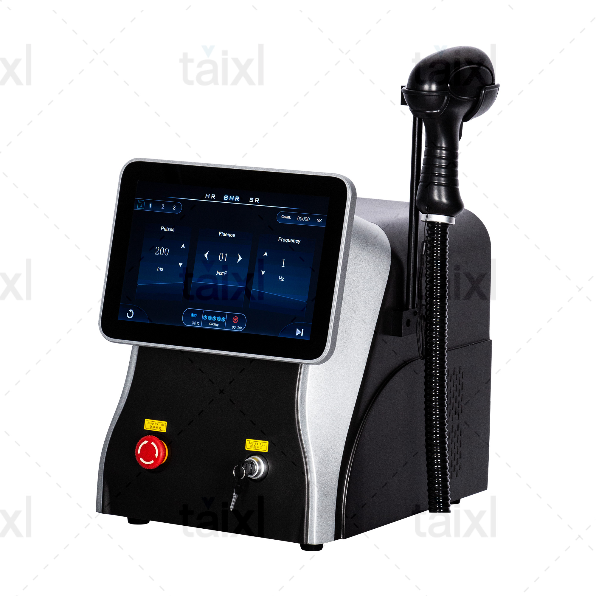 808nm diode laser 3 wavelength professional body hair removal machine. Long term painless hair removal beauty salon and Family