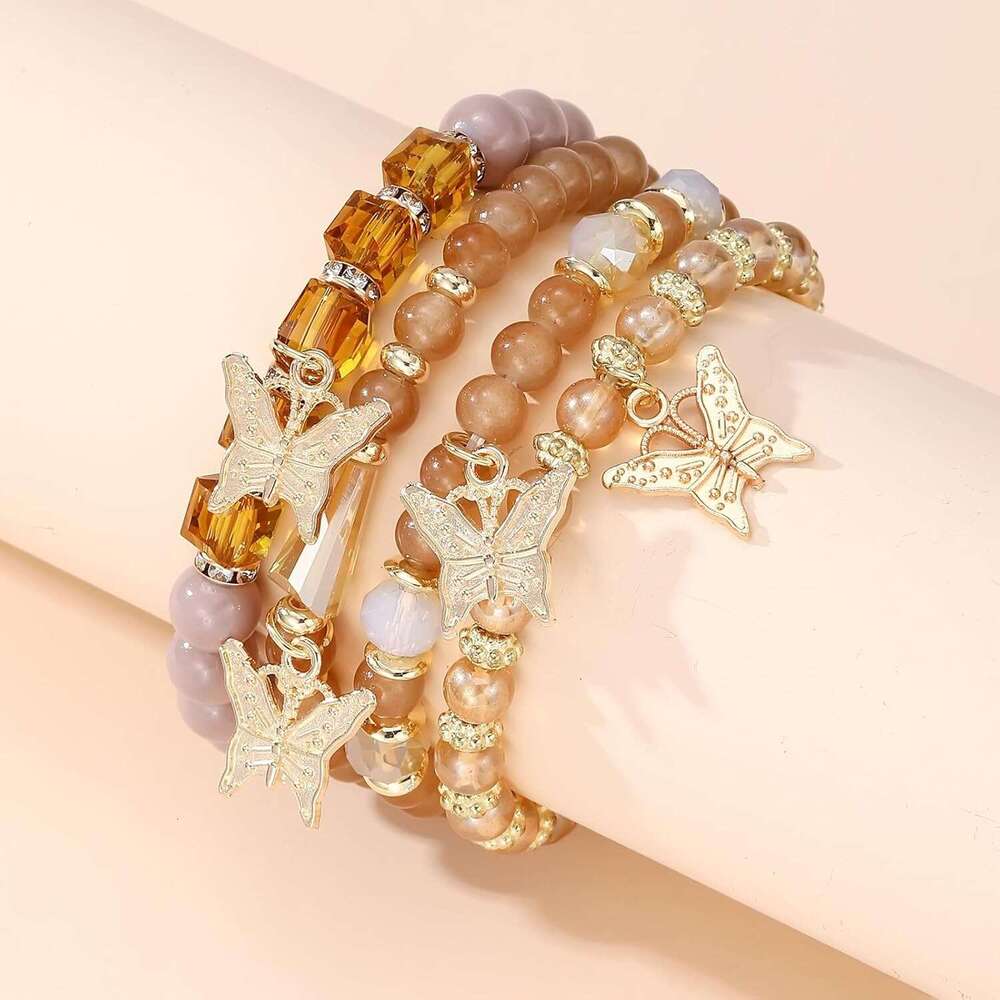 Beaded Bracelets for Women Trendy Stacks Boho Bead Bracelet Pack Friendship Jewelry