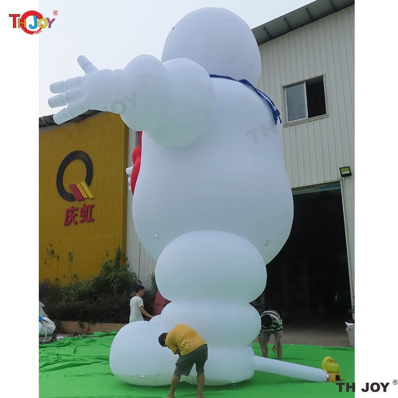 Outdoor activities 10m height (33ft) Giant Inflatable Stay Puft Marshmallow Man Ghostbusters for Halloween Decoration
