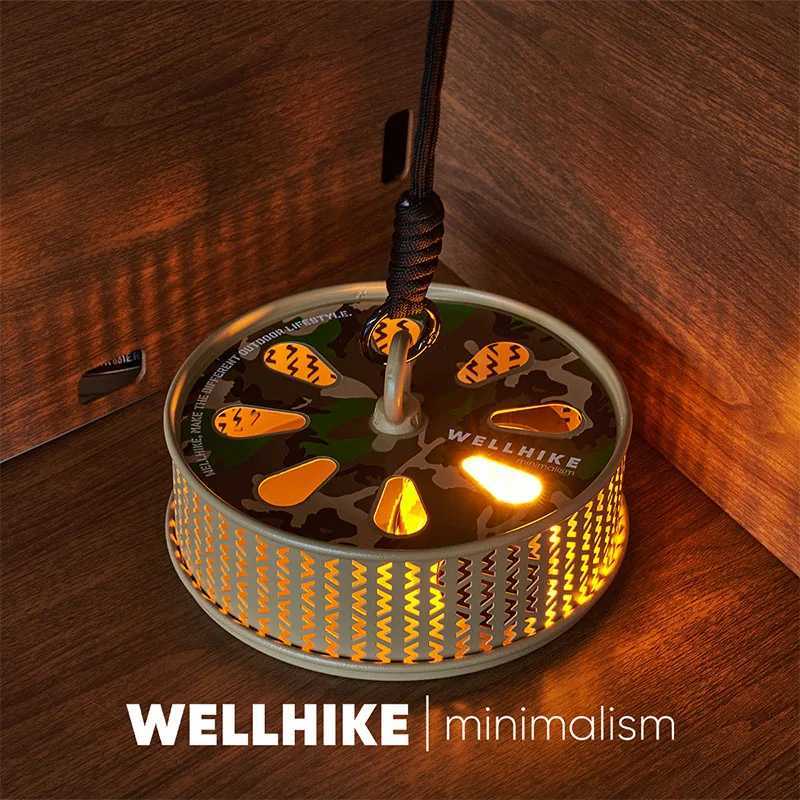 WELLHIKE Outdoor Portable Mosquito Coil Lightweight Hangable Fireproof Incense Burner Camping Fishing Summer Mosquito Repellent W250613