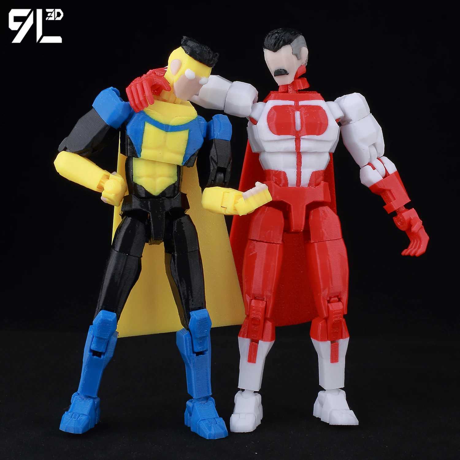 9L3D 13 Invincible Boy Eve Omni Action Figure 3D Printed Anime Model Multi-Jointed Poseable Collectible Toy Gift for FansXJ250614