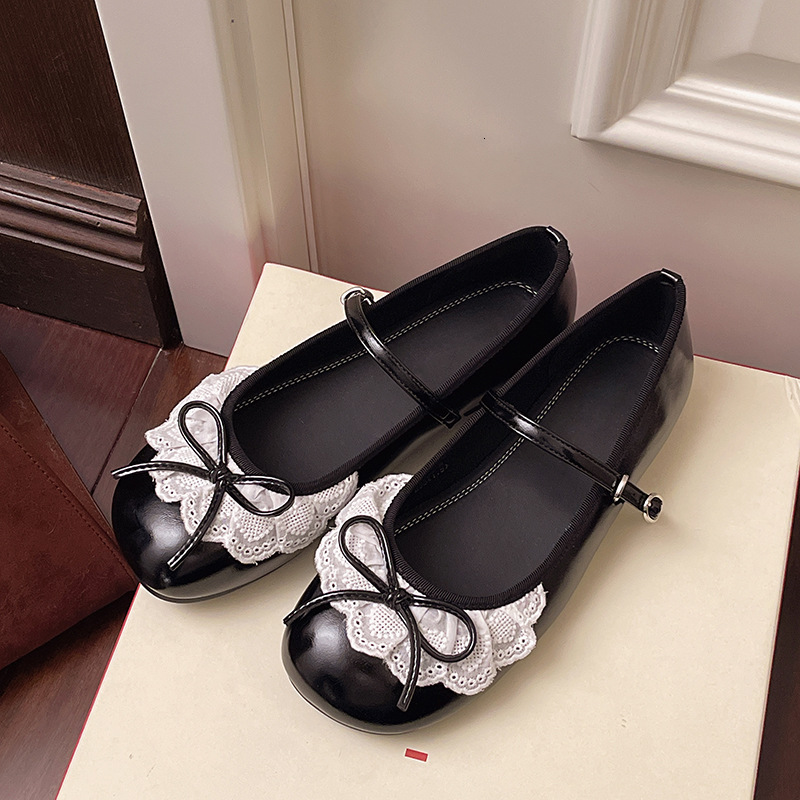 Ddmyoutdoor French Style Soft Sole Mary Jane For Women Chunky Heel Spring New Shallow Mouth Versatile Evening Dress Matching Granny Shoes Outdoor Shoe