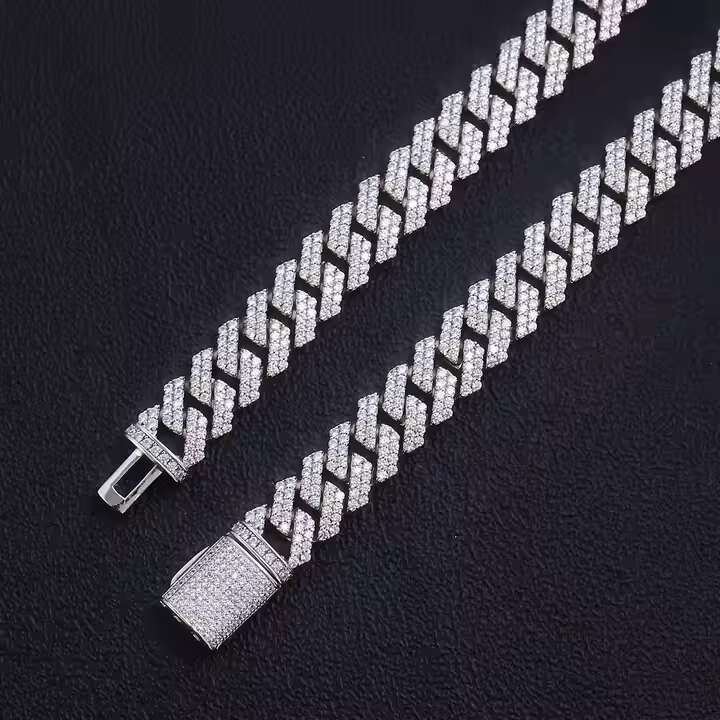 Luxury 3.5 MM Moissanite Tennis Bracelet 925 Silver with Gold Timeless Urban Jewelry Accessory for Her High Shine for Gifts