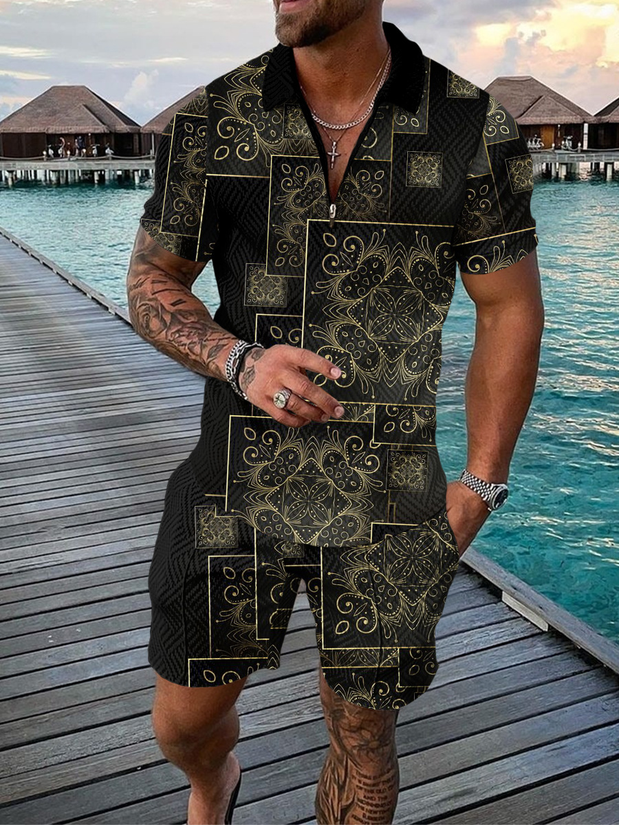 Mens Tracksuits Designer Men tracksuit Luxury Man POlos short sleeve Classic Fashion Running Casual Clothes Outfits Pants polo two piece