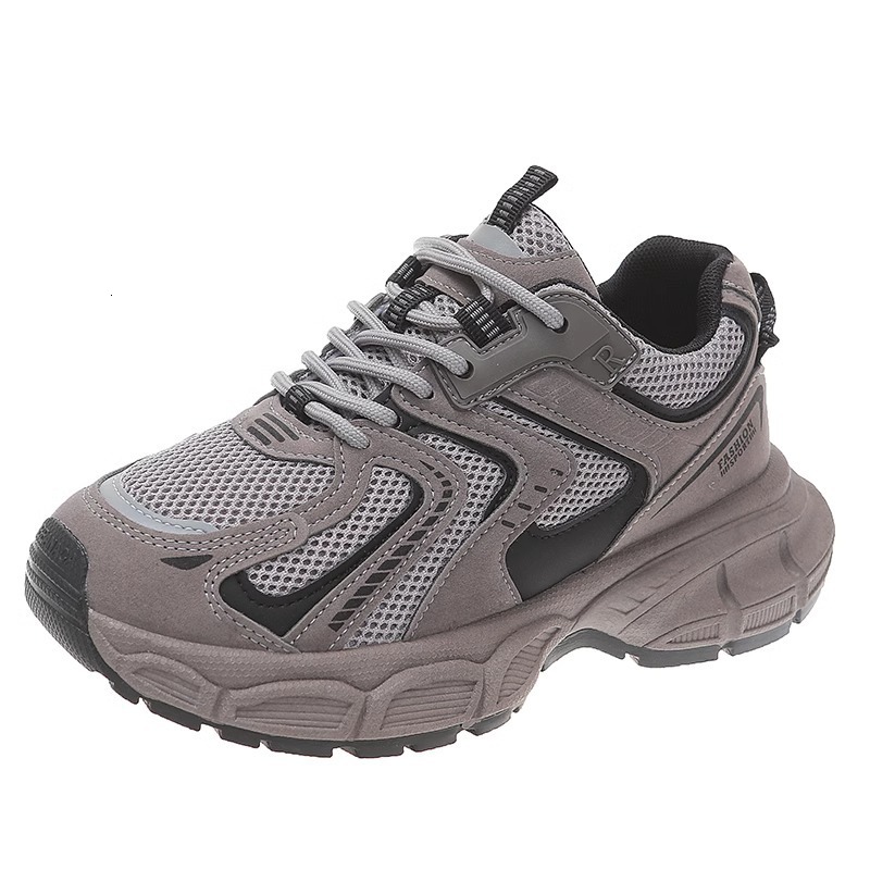 Ddmysports Trendy Street Style Dad Sneakers Women Autumn New Thick Sole Sports For Students Versatile Casual Shoes Outdoor Shoes