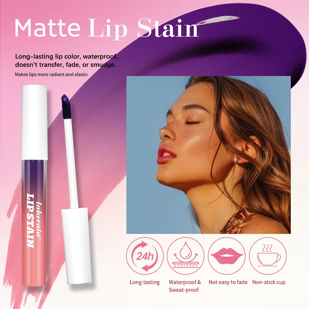 Blading Lip Gloss Peel and Stick Set Long-lasting Waterproof Pink Lip Gloss Transfer Resistant Natural Lip Gloss For Women 250614