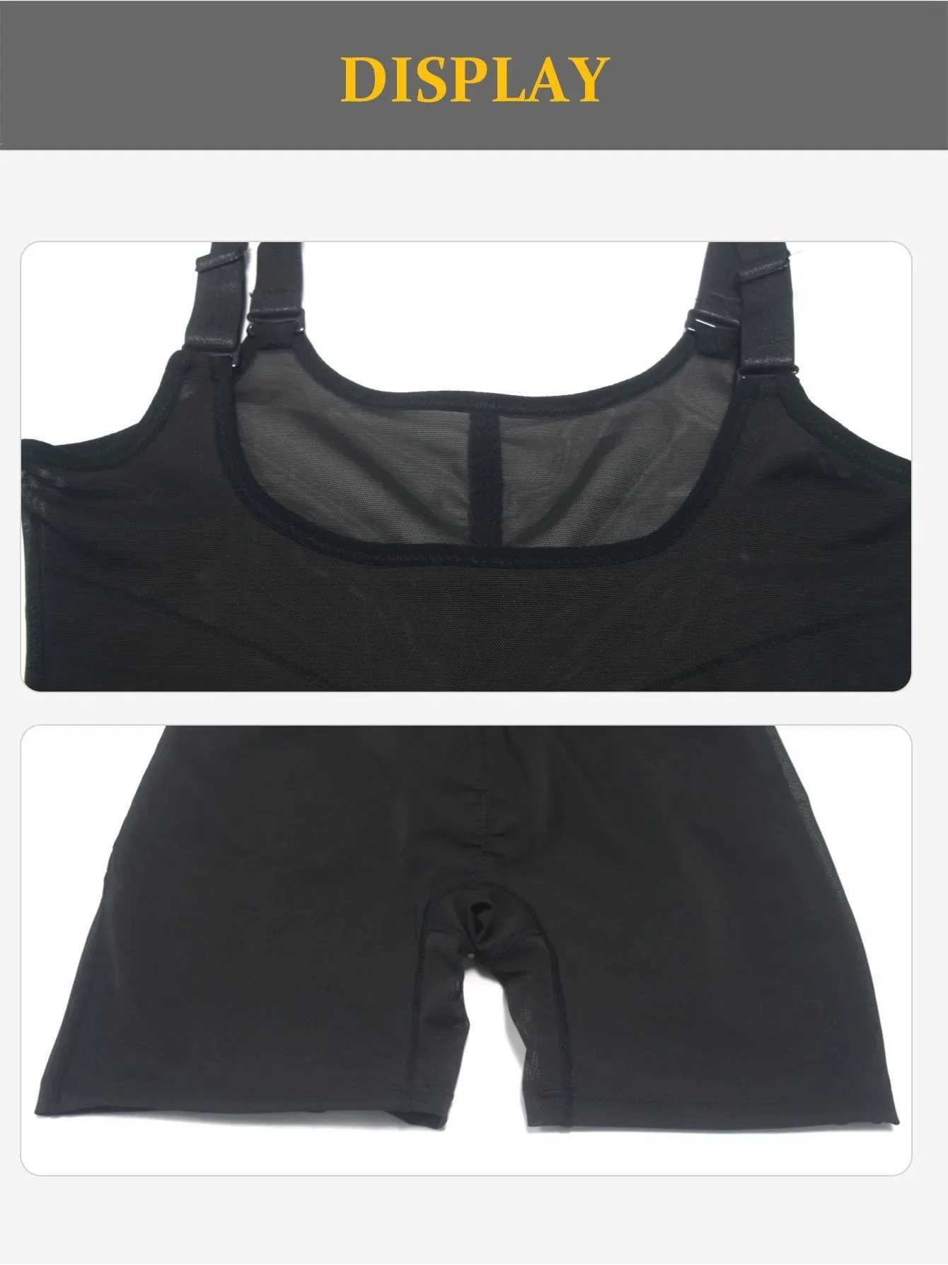 1 Pcs Light Shapewear Bodysuit Body Shaper Women X-Shaping Net Adjustable Shoulder Straps Breathable and Comfortable XJ250614