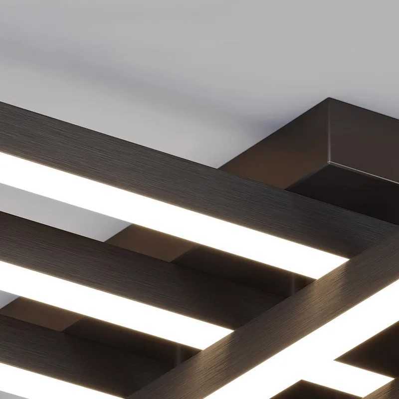 Modern Minimalist LED Ceiling Light Dining Room Living Room Bedroom Office Dimmable Overhead Light Indoor Lighting Fixture XJ2500613