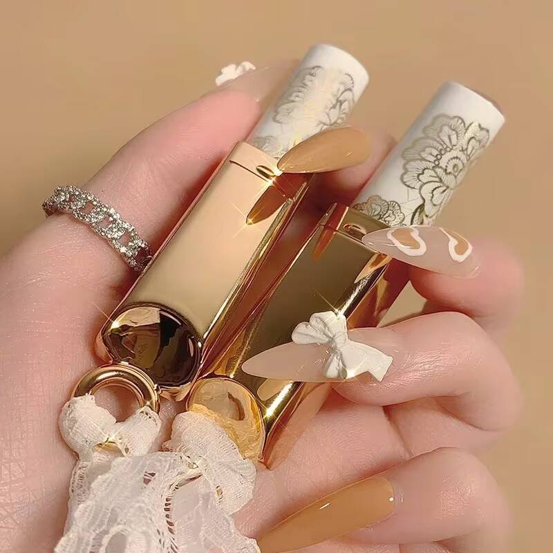 Lace Light Mist Matte Reddish Brown Velvet Long-Lasting Not Easy To Fade Lipstick Waterproof Makeup Retro Lip Gloss happy