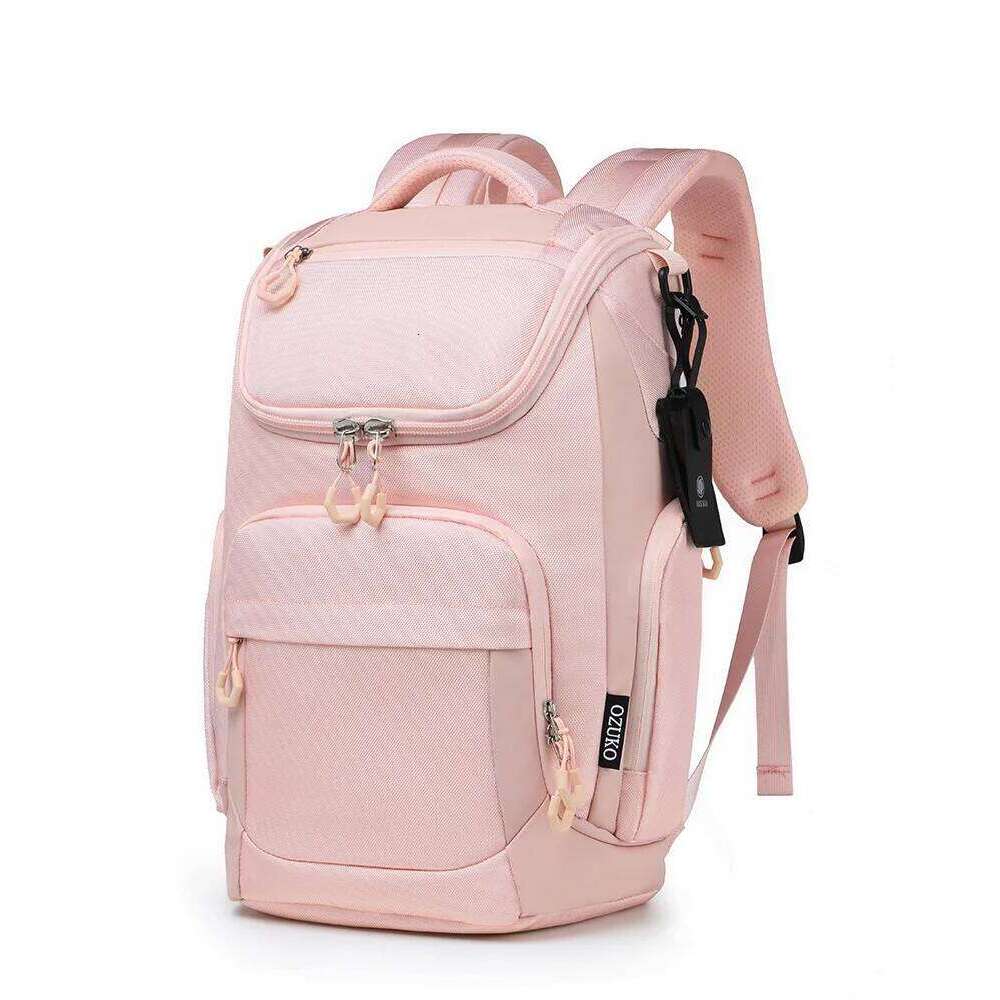 OZUKO Cabin Large Capacity Waterproof Backpacks 15.6 Laptop Backpack Travel Business Male Bag USB Fashion