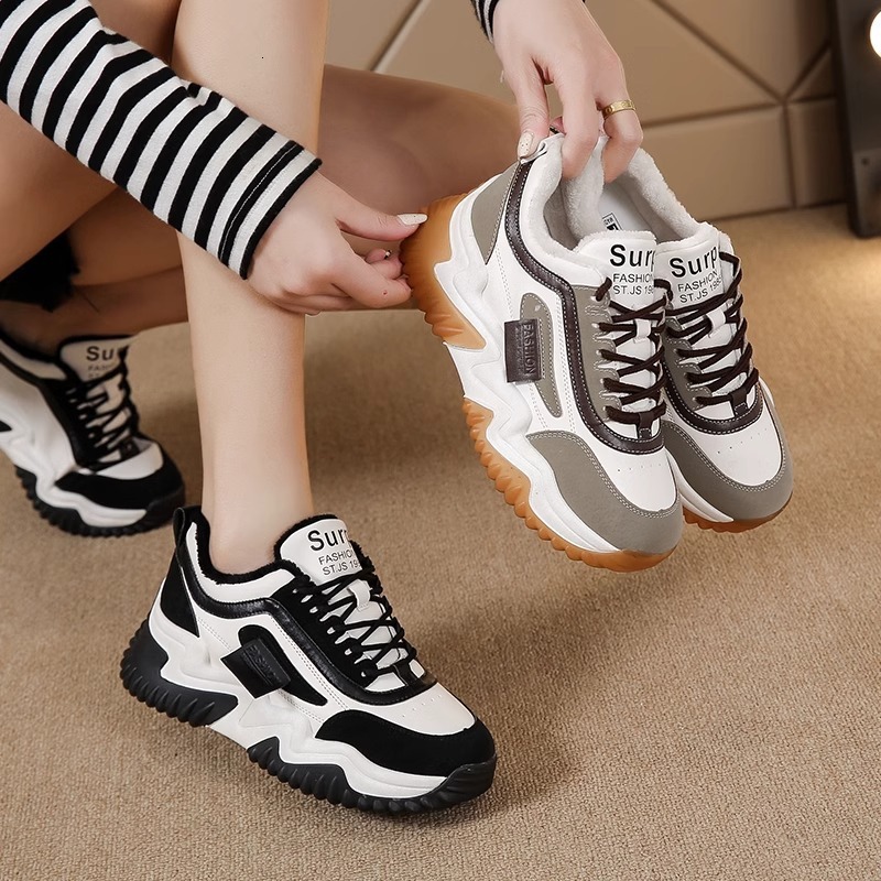 Ddmysports Dad Sneakers Autumn New Versatile Thick Soled Women S Sports Korean Style Casual Shoes Outdoor Shoes