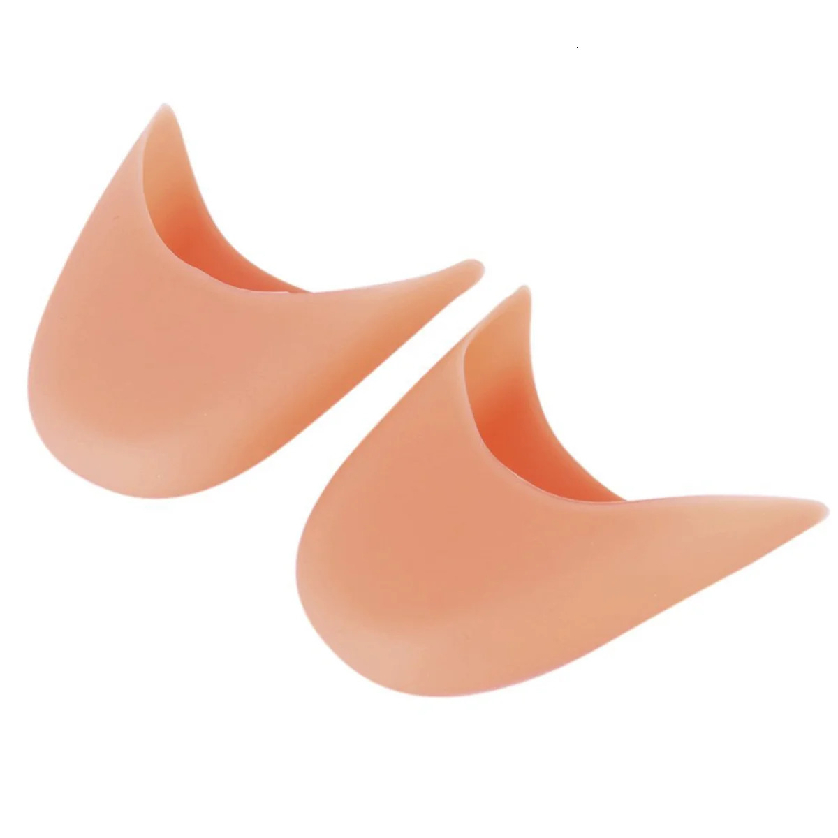 Nude Silicon Toe Caps Front Sole Protectors Gel Insoles Ballet Pads Toe Covers Silicone Pointe Pads Foot Care Tools Arch 250613