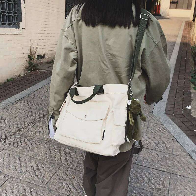 Fashion Women's Design Handbags New Large Capacity Canvas Shoulder High Quality Casual Messenger Bags Big Tote