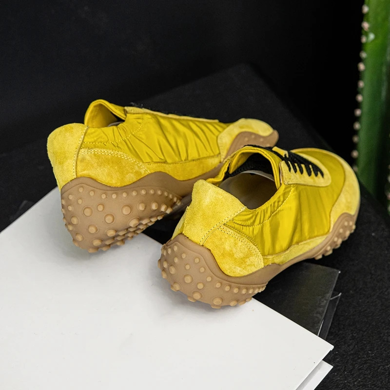 AIYUQI Women Sneakers 2025 Flat Non-slip Womens Moral Training Shoes Large Size Running Skateboarding Shoes For Women 250610