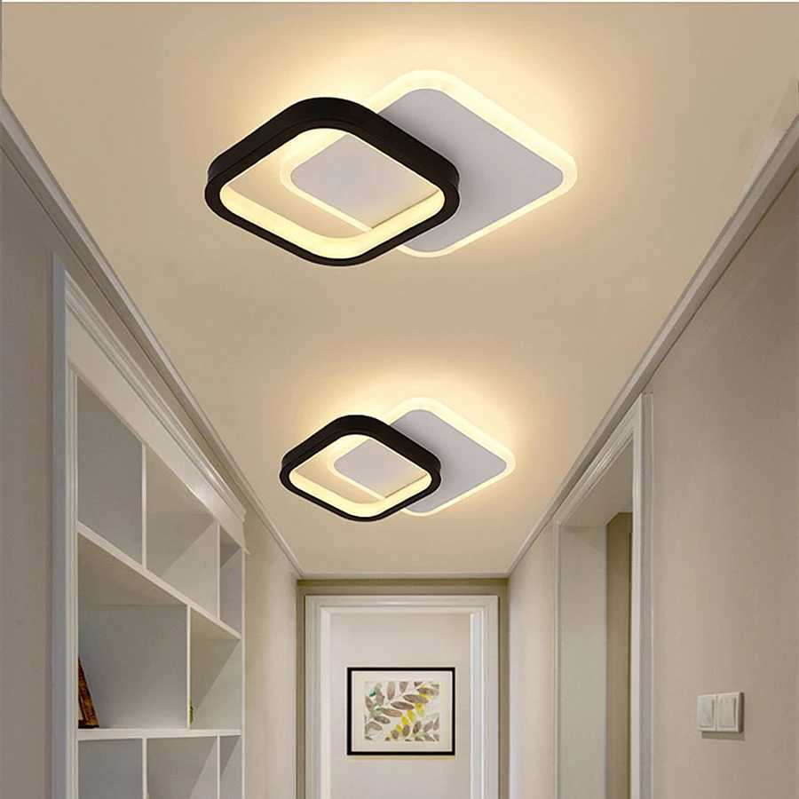 Nordic Luxury LED Aisle Light Modern Simple Metal Ceiling Light Living Room Restaurant Bedroom Decor Creative Ceiling Lamp Light XJ2500613