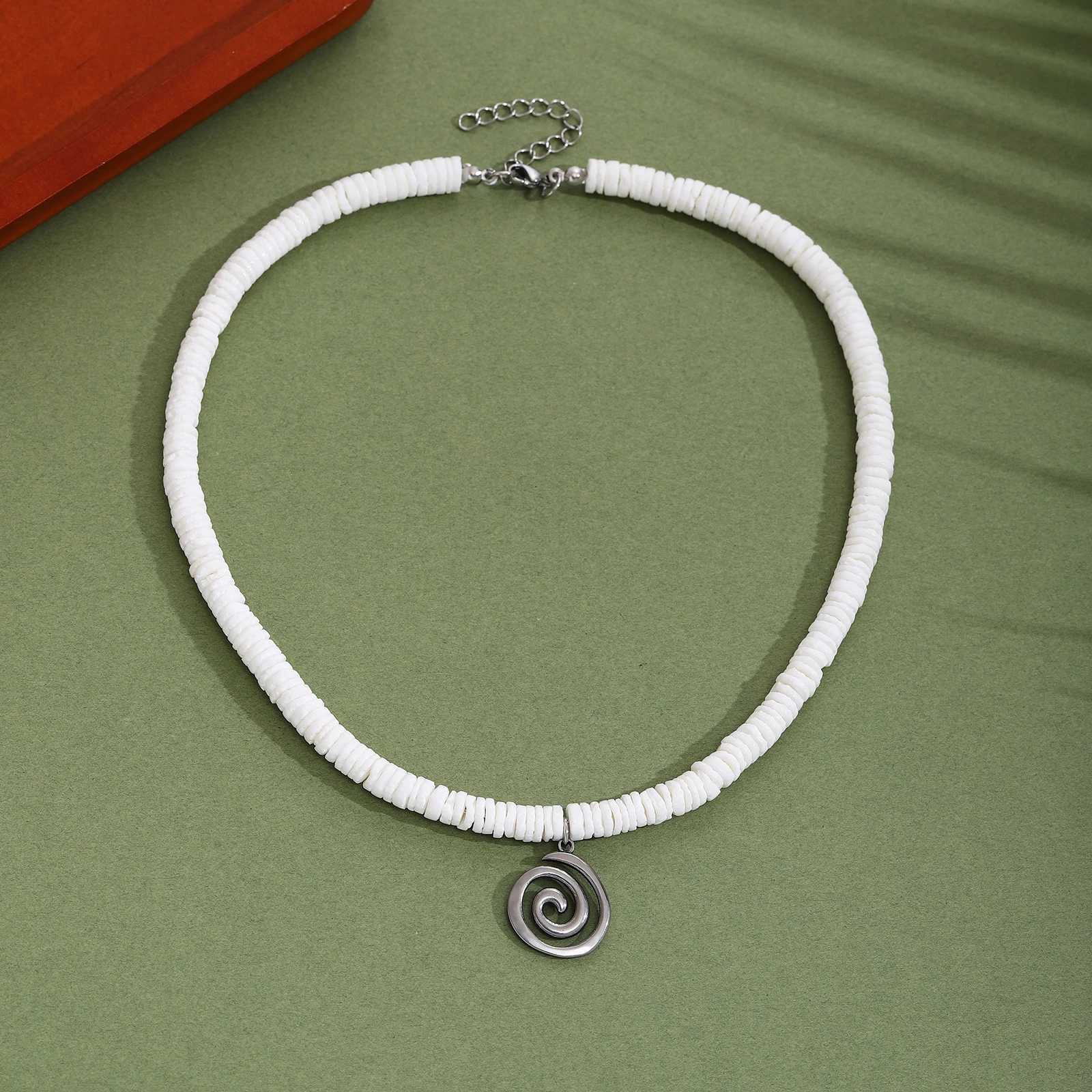 Casual Summer Beach Necklace For Women Fashion Natural Shell Irregular Women and Men Necklaces tiki Jewelry vacation Gift Z250614