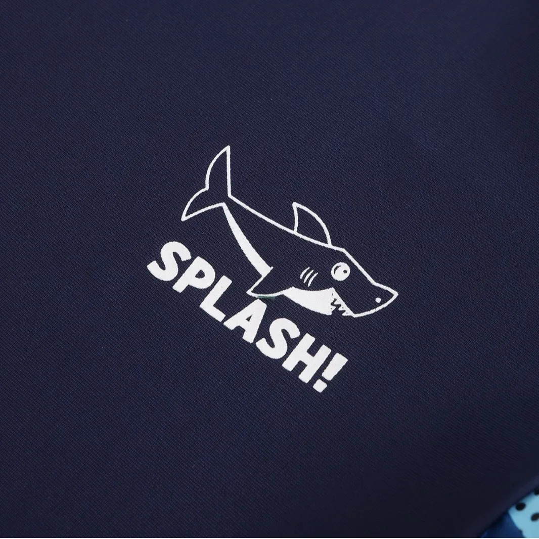 Kids Swimsuit Large Teenage Boys Two-piece Speed Dry Childrens Swimwear Full Set Small Male Childrens Clothing 250614