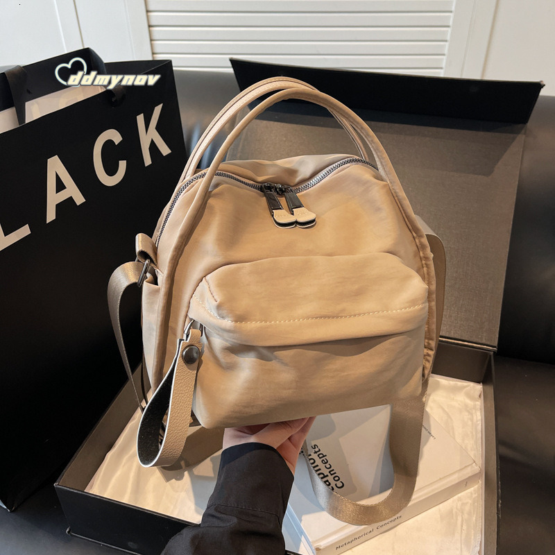 New Simple Lightweight Casual for Women Fashion Versatile Oxford Cloth Ladies Crossbody Bag Shoulder Handbag Commuter ddmynov
