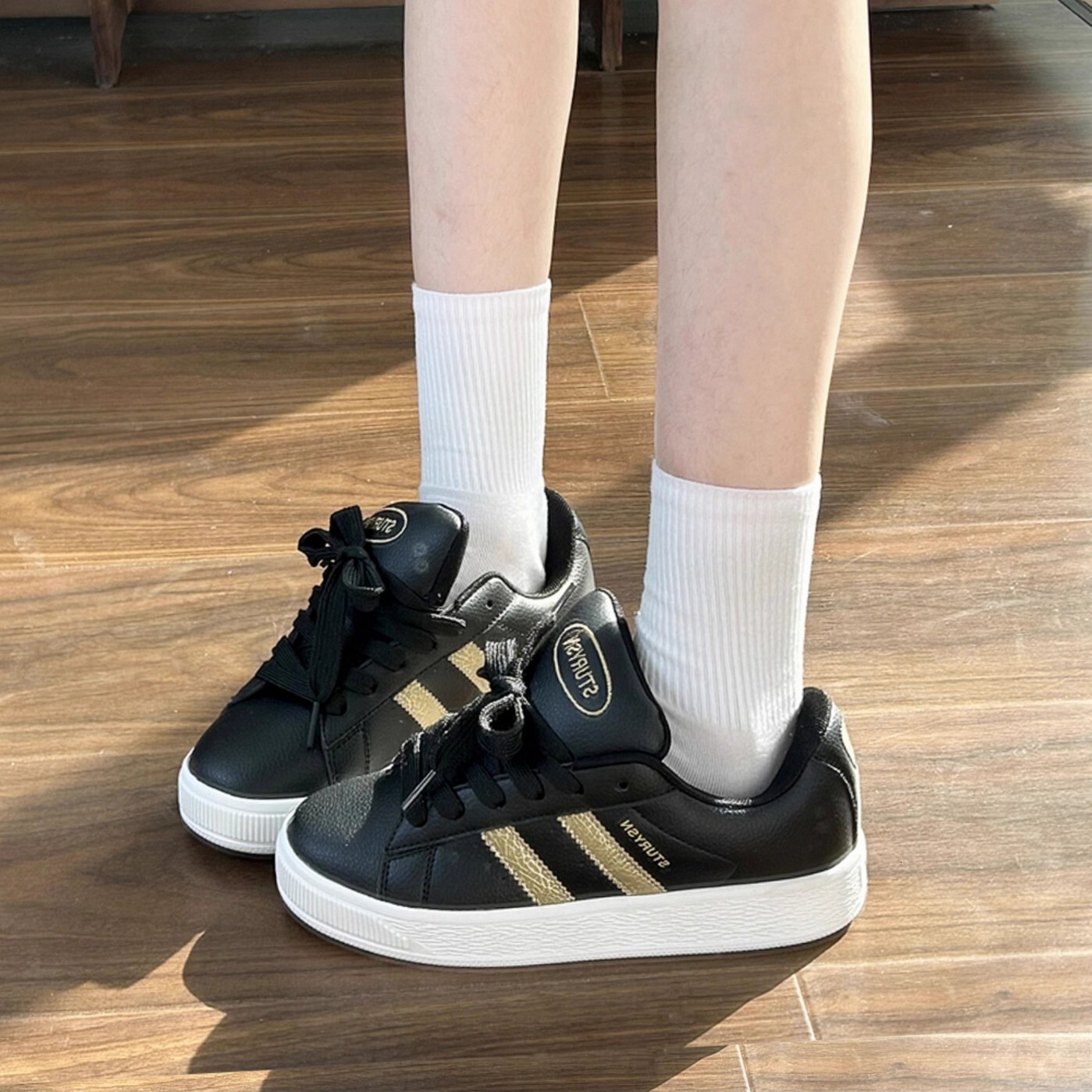 Ddmysports Korean Style Women S Sneakers Casual New Spring Breathable White Versatile German Training Shoes Outdoor Shoes