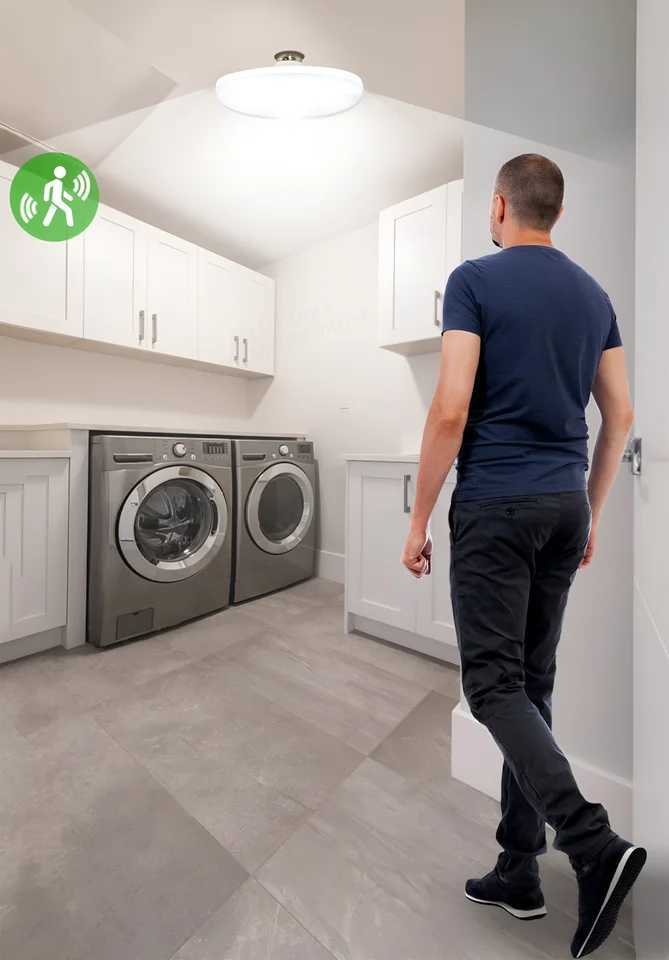 LED E27 UFO PIR Motion Sensor Ceiling Lights PIR Night Light Sensor Wall Lamps AC220V 18W 24W 36W 50W 60W for Home Stairs Hallway XJ2500613