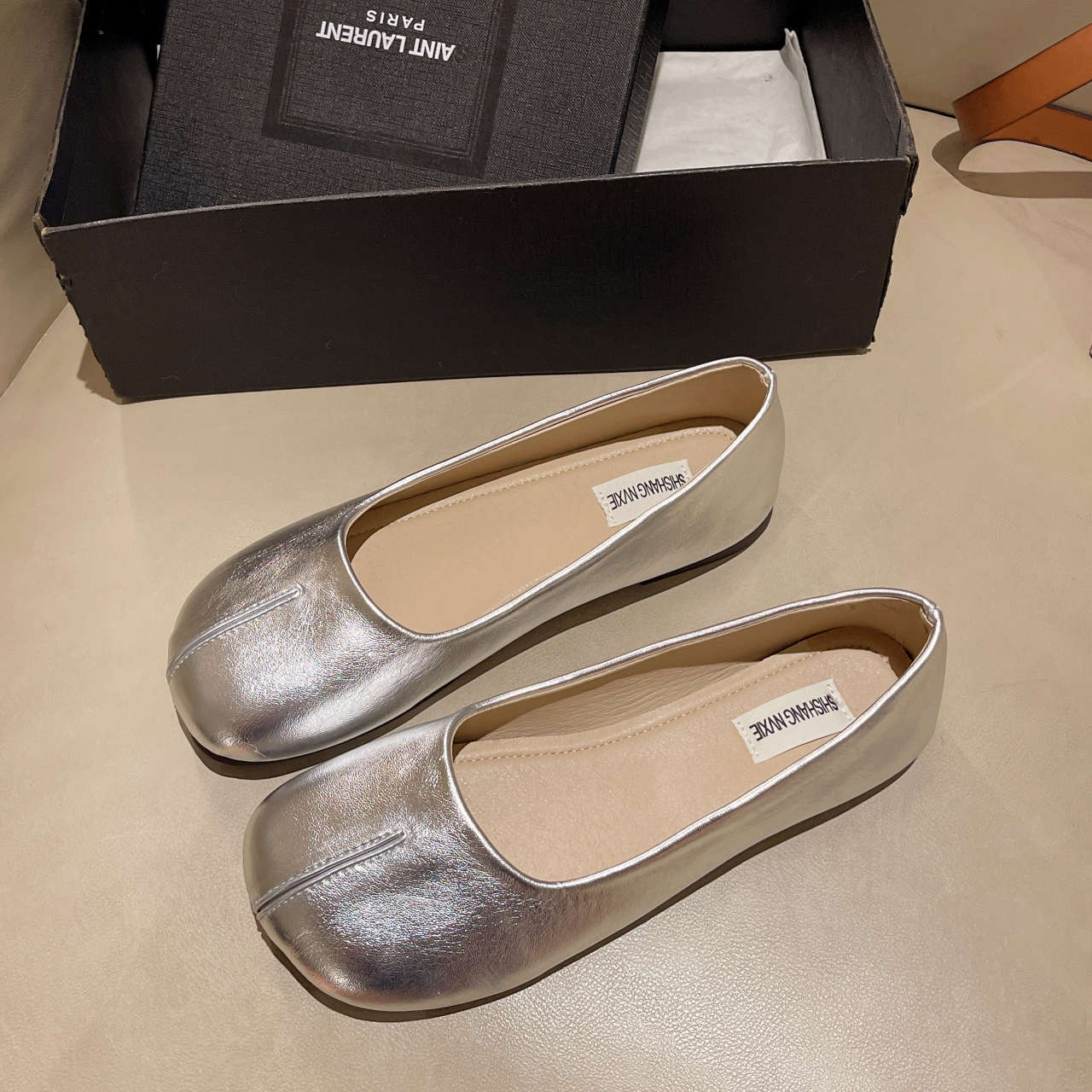 Ddmyoutdoor Ddmyoutdoor Leather Soft Sole Women S Flat Shoes New Korean Style Versatile Fashion Casual Slip On Lazy Loafers Outdoor Outdoor Shoes